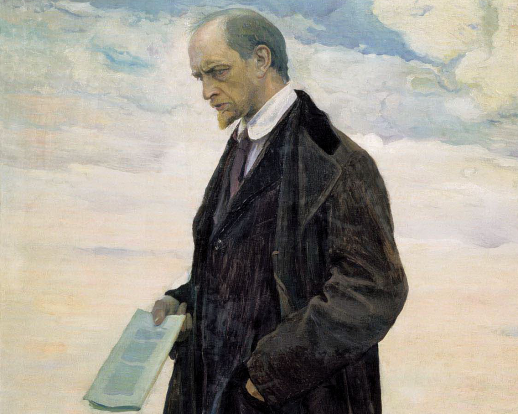 Нестеров М. Мыслитель. Портрет Ивана Александровича Ильина. 1921-1922