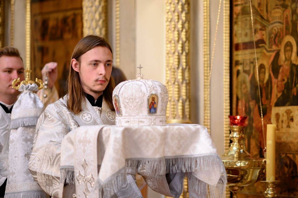 Епископ Звенигородский Кирилл рукоположил во диакона студента магистратуры СДА
