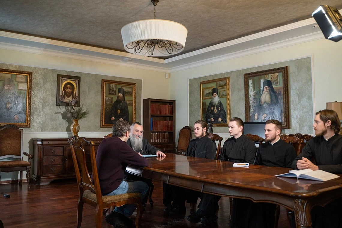 В Академии состоялась встреча с митрополитом Николаем (Пачуашвили)